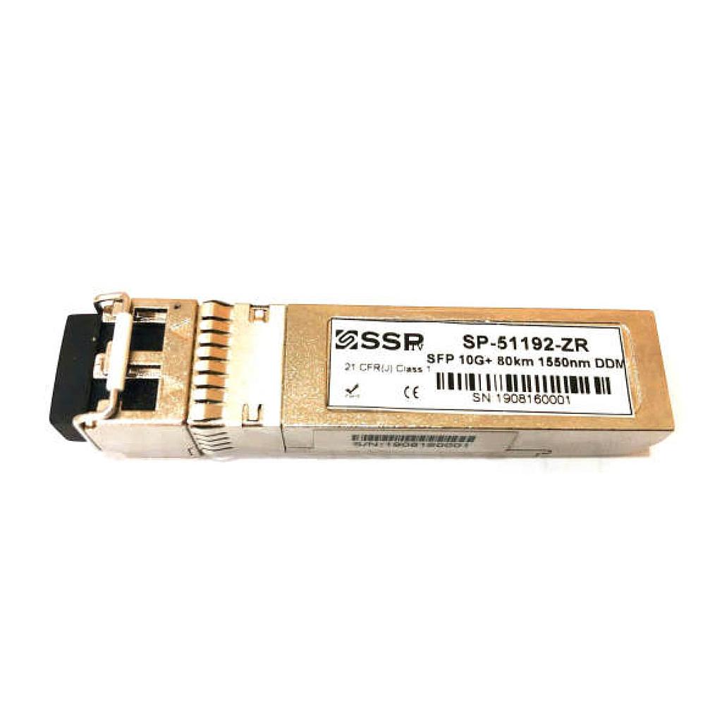 10Gb/s 1550nm SFP+ 80kmTransceiver