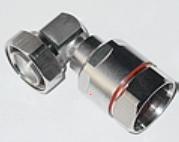 DIN/M-7/8 Right Angle Connector for 7/8 inch Standard Feeder
