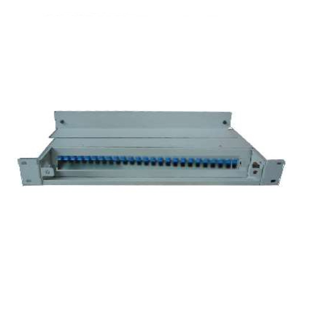 24 SC/APC optical fiber distribution 19" frame